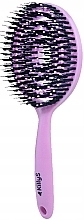 Hairbrush, 500440, lilac - Killys Ovalo Flexi Hair Brush — photo N2