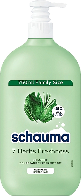 Hair Shampoo "7 Herbs" - Schwarzkopf Schauma Shampoo — photo N2