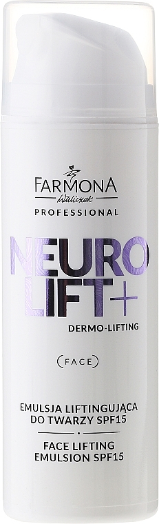 Face Lifting-Emulsion - Farmona Neurolift+ Face Lifting Emulsion SPF 15 — photo N3