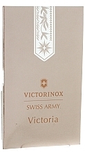 Fragrances, Perfumes, Cosmetics Victorinox Swiss Army Victoria - Eau de Toilette (sample)