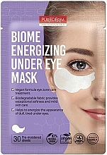 Fragrances, Perfumes, Cosmetics Probiotic Vegan Eye Masks - Purederm Biome Energizing Under Eye Mask