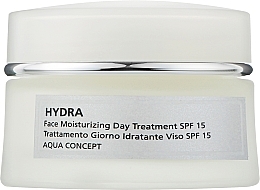 Fragrances, Perfumes, Cosmetics Super-Moisturizing & Firming Day Cream SPF15 for All Skin Types - Beauty Spa Aqua Concept Hydra