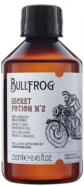 Shower Gel - Bullfrog Secret Potion N.2 Multi-action Shower Gel — photo N2