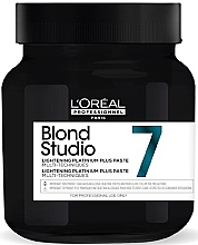 Lightening Hair Paste up to 7 Shades - L'Oreal Professionnel Blond Studio Platinium Plus — photo N1