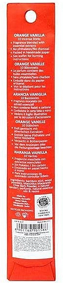 Orange & Vanilla Incense Sticks - Maroma Encens d'Auroville Stick Incense Orange Vanilla — photo N4