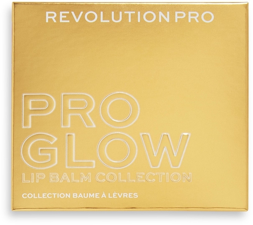 Set - Revolution Peo Glow Lip Balm Set (lip/balm/4x3.2g) — photo N2