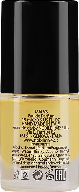 Nobile 1942 Malvs - Eau de Parfum (mini size) — photo N2