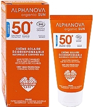 Fragrances, Perfumes, Cosmetics Facial Sunscreen - Alphanova Sun Organic SPF50+