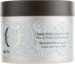 Fragrances, Perfumes, Cosmetics Nourishing Argan & Linseed Oil Mask "Morocco Gold" - Barex Italiana Olioseta Nourishing Mask