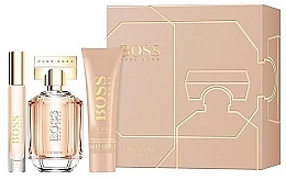 Fragrances, Perfumes, Cosmetics BOSS The Scent For Her - Set (edp/50ml + edp/7.4ml + b/lot/50ml)