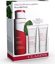 Fragrances, Perfumes, Cosmetics Set - Clarins Beautiful Body Set (cr/200ml + cr/30ml + scrub/30ml)