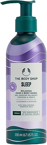 Shampoo & Shower Gel - The Body Shop Sleep Relaxing Hair & Body Wash — photo N9