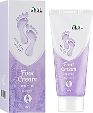 Fragrances, Perfumes, Cosmetics Soothing Foot Cream 'Lavender' - Ekel Foot Cream