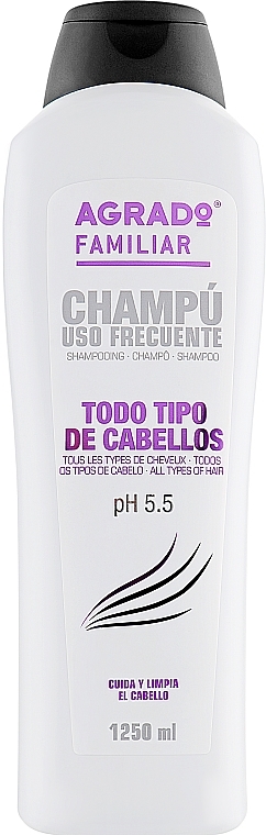 Family Shampoo for All Hair Types - Agrado Family Shampoo — photo N1