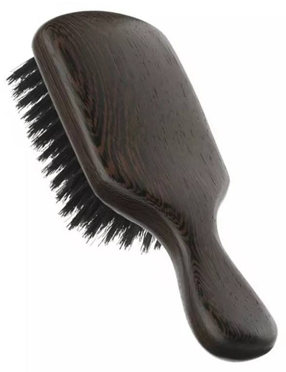 Men Hair Brush - Acca Kappa Wenge Wood Hair Brush — photo N1