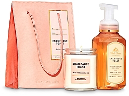 Fragrances, Perfumes, Cosmetics Bath and Body Works Champagne Toast - Set (candle/1pcs + hand/soap/259ml)