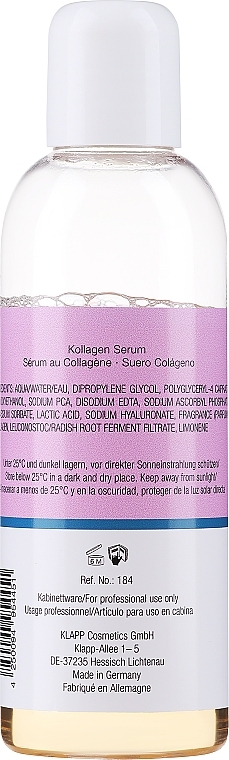 Face Serum - Klapp Aqua Derm + Collagen Serum — photo N2