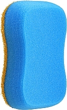 Fragrances, Perfumes, Cosmetics Anti-Cellulite Bath Sponge, yellow-blue - LULA