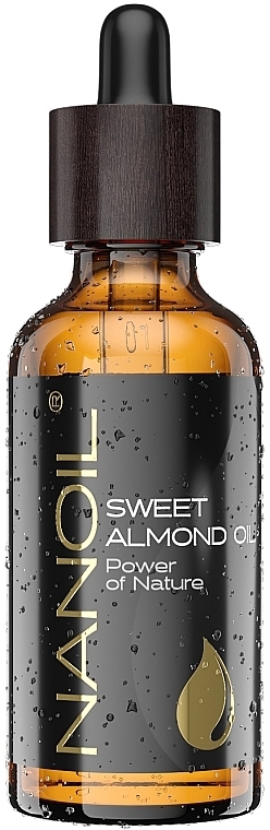 Almond Oil - Nanoil Body Face and Hair Sweet Almond Oil — photo N1