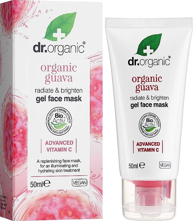 Face Mask with Organic Guava Gel - Dr. Organic Organic Guava Gel Face Mask — photo N2