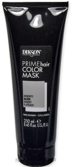 Color Hair Mask 3in1 - Dikson Prime Hair Color Mask — photo Argento