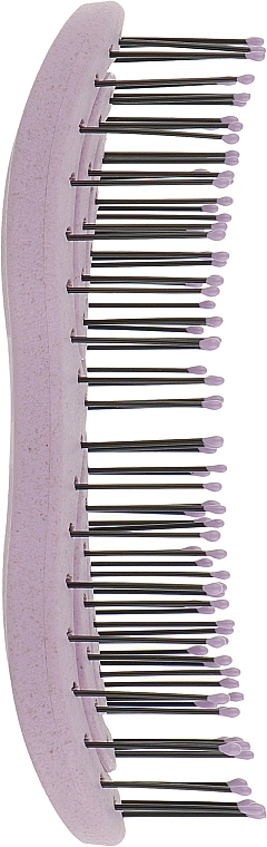 Massage Brush, 118 mm, pink - Hairway Organica — photo N3