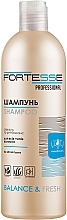 Fragrances, Perfumes, Cosmetics Balancing Shampoo - Fortesse Professional Balance & Fresh Shampoo