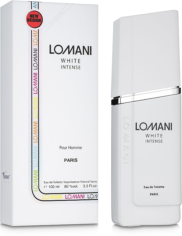 Lomani White Intense - Eau de Toilette — photo N2