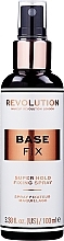 Fragrances, Perfumes, Cosmetics Makeup Fixing Spray - Makeup Revolution Base Fix Super Hold Fixing Spray