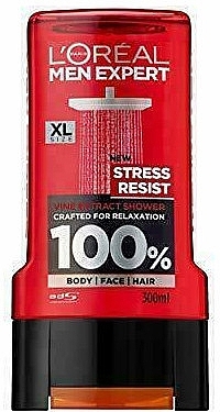 Shower Gel - L'Oreal Men Expert Stress Resist Shower Gel — photo N1