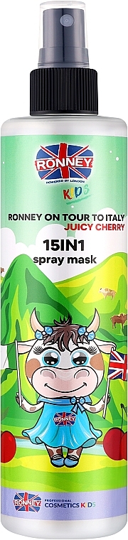 15in1 Leave-In Conditioner for Kids - Ronney Professional Kids On Tour To Italy Juicy Cherry 15In1	 — photo N1