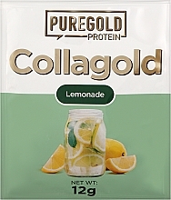 Lemonade Flavored Collagen + Hyaluronic Acid, Vitamin C and Zinc - PureGold CollaGold Lemonade — photo N3