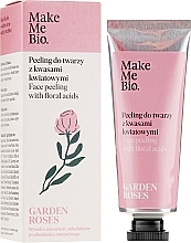 Fragrances, Perfumes, Cosmetics Face Peeling with Floral Acids - Make Me Bio Garden Roses Face Peeling With Floral Acids