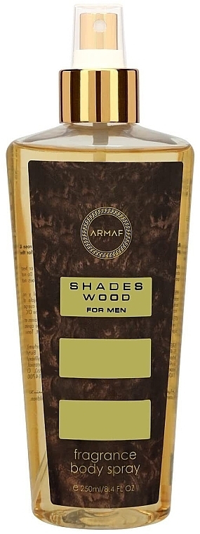 Armaf Shades Wood - Perfumed Spray — photo N1