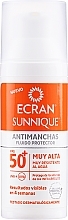 Fragrances, Perfumes, Cosmetics Facial Sun Care - Ecran Sunnique Antimanchas Facial Spf50+