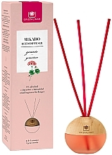 Fragrances, Perfumes, Cosmetics Reed Diffuser Sphere "Geranium" - Cristalinas Mikado Reed Diffuser