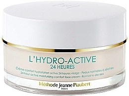 Fragrances, Perfumes, Cosmetics Moisturizing Cream - Methode Jeanne Piaubert L'Hydro-Active 24H 24-hour Active Moisturising Comfort Face Cream Normal to Dry Skin