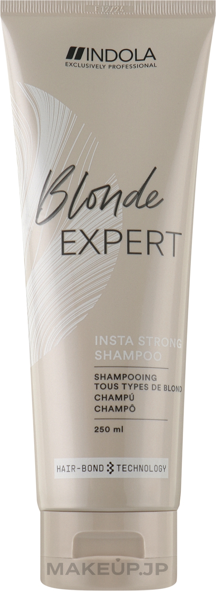 Repairing & Strengthening Shampoo for Blonde Hair - Indola Blonde Expert Insta Strong Shampoo — photo 250 ml