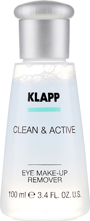 Eye Makeup Remover - Klapp Clean & Active Eye Make-up Remover — photo N2