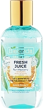 Moisturizing Facial Micellar Liquid "Orange" - Bielenda Fresh Juice Micellar Water Orange — photo N1