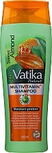 Sweet Almond Shampoo - Dabur Vatika Sweet Almond Shampoo — photo N3