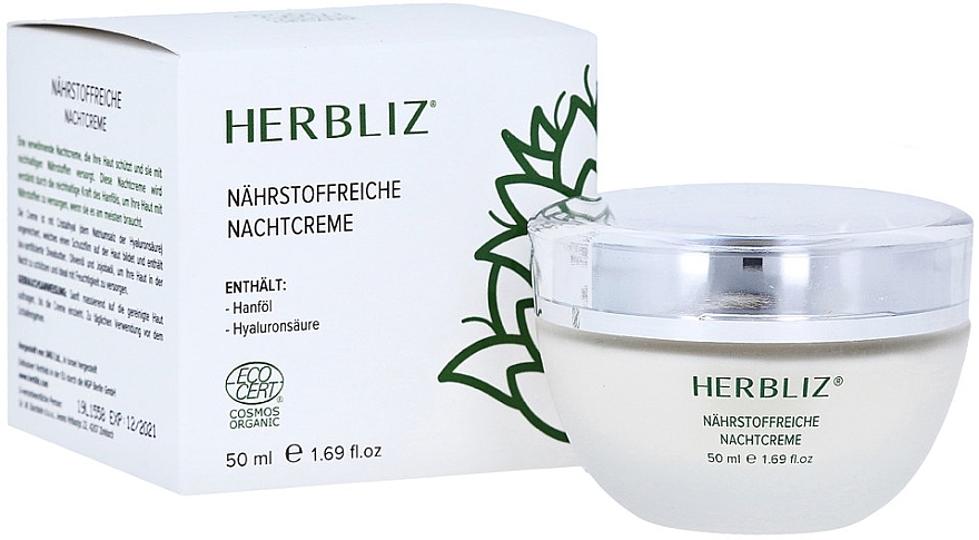 Facial Night Cream - Herbliz — photo N3