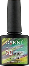 Fragrances, Perfumes, Cosmetics Gel Polish 'Cat Eye 9D' - Canni 9D Galaxy Cat Eye 