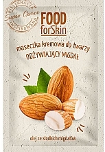 Nourishing Creamy Face Mask with Almond Oil - Marion Food for Skin Cream Mask Nourishing Almond — photo N1