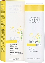 Fragrances, Perfumes, Cosmetics Body Lotion - Annemarie Borlind Body Care Lind Fresh Body Lotion