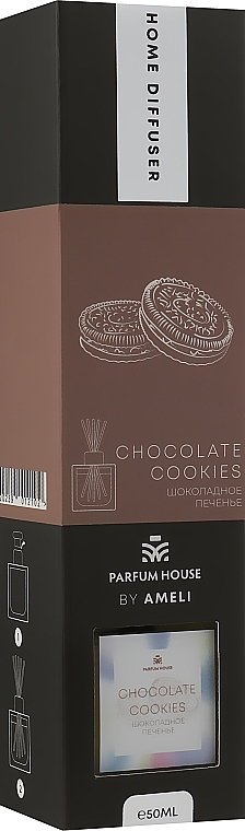 Chocolate Cookies Diffuser - Parfum House by Ameli Homme Diffuser Chocolate Cookies — photo N1