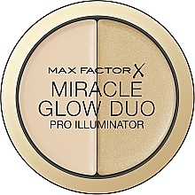 Fragrances, Perfumes, Cosmetics Sculpting Highlighter - Max Factor Miracle Glow Duo