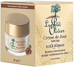 Fragrances, Perfumes, Cosmetics Anti-Aging Day Cream with Argan Oil - Le Petit Olivier Anti-ageing Day Cream with Argan Oil