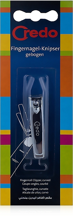 Nail Clipper 58 mm, chrome, 12010 - Credo Solingen — photo N1