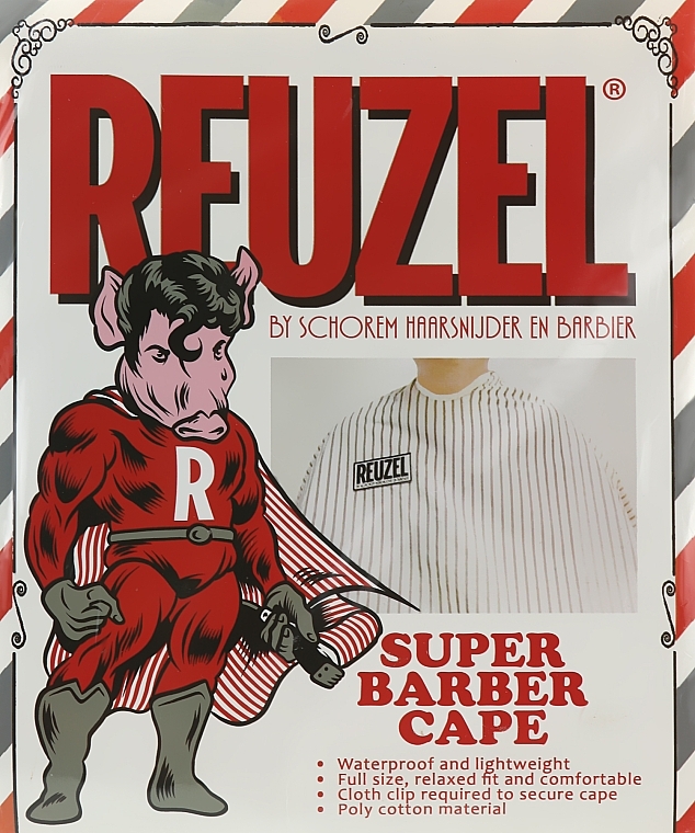 Hairdressing Cape  - Reuzel Barber Super Cape — photo N1